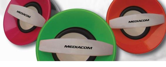 MEDIACOM Cassa luminosa Mediacom TM311 rosa
